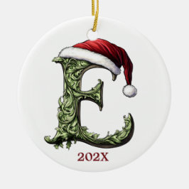 Personalisierter Monogram Weihnachtsschmuck