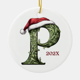 Personalisierter Monogram Weihnachtsschmuck