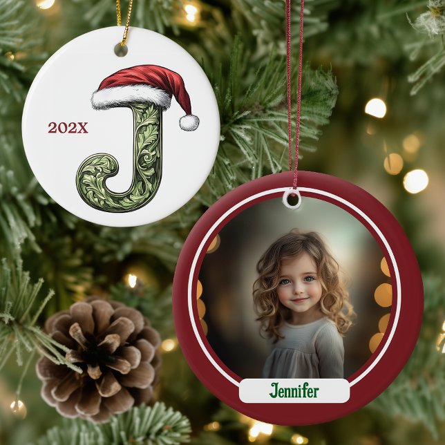 Personalisierter Monogram Weihnachtsschmuck (Von Creator hochgeladen)