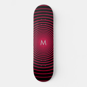 Personalisierter Monogramm-Letter-Skateboard Skateboard