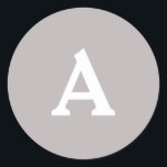 Personalisierter Monogramm-Umschlag Aufkleber<br><div class="desc">Das sind personalisiert schön bedruckte Monogramme,  die für Ihren besonderen Tag individuell angepasst werden können. Dies ist am besten für Hochzeitseinladungen,  RSVP-Karten und andere Produkte,  die zu diesem Design passen.</div>