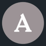 Personalisierter Monogramm-Umschlag Aufkleber<br><div class="desc">Das sind personalisiert schön bedruckte Monogramme,  die für Ihren besonderen Tag individuell angepasst werden können. Dies ist am besten für Hochzeitseinladungen,  RSVP-Karten und andere Produkte,  die zu diesem Design passen.</div>