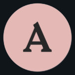 Personalisierter Monogramm-Umschlag Aufkleber<br><div class="desc">Das sind personalisiert schön bedruckte Monogramme,  die für Ihren besonderen Tag individuell angepasst werden können. Dies ist am besten für Hochzeitseinladungen,  RSVP-Karten und andere Produkte,  die zu diesem Design passen.</div>