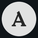 Personalisierter Monogramm-Umschlag Aufkleber<br><div class="desc">Das sind personalisiert schön bedruckte Monogramme,  die für Ihren besonderen Tag individuell angepasst werden können. Dies ist am besten für Hochzeitseinladungen,  RSVP-Karten und andere Produkte,  die zu diesem Design passen.</div>