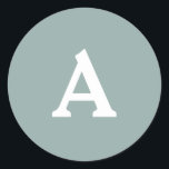 Personalisierter Monogramm-Umschlag Aufkleber<br><div class="desc">Das sind personalisiert schön bedruckte Monogramme,  die für Ihren besonderen Tag individuell angepasst werden können. Dies ist am besten für Hochzeitseinladungen,  RSVP-Karten und andere Produkte,  die zu diesem Design passen.</div>