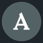 Personalisierter Monogramm-Umschlag Aufkleber<br><div class="desc">Das sind personalisiert schön bedruckte Monogramme,  die für Ihren besonderen Tag individuell angepasst werden können. Dies ist am besten für Hochzeitseinladungen,  RSVP-Karten und andere Produkte,  die zu diesem Design passen.</div>