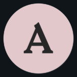 Personalisierter Monogramm-Umschlag Aufkleber<br><div class="desc">Das sind personalisiert schön bedruckte Monogramme,  die für Ihren besonderen Tag individuell angepasst werden können. Dies ist am besten für Hochzeitseinladungen,  RSVP-Karten und andere Produkte,  die zu diesem Design passen.</div>