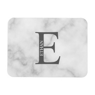 Personalisierter Monogramm- und Namensmagnet Magnet