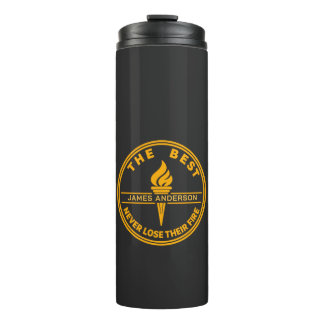 Personalisierter Motivationsbecher mit individuell Thermosbecher