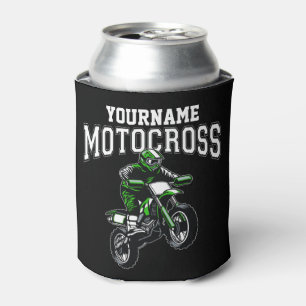 Personalisierter Motocross Dirt Bike Fahrer Rennsp Dosenkühler