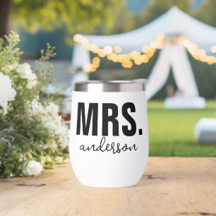 Personalisierter MRS-Name Wedding Newlywed