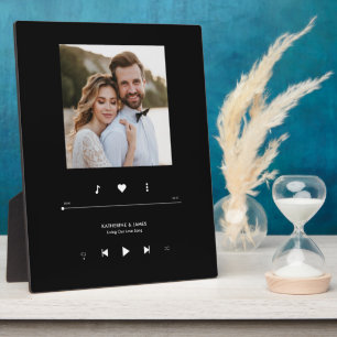 Personalisierter Musikplayer-Fotorahmen Fotoplatte
