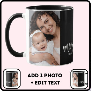 Personalisierter Mutter-Foto-Jahr-Eröffnungs-Kaffe Tasse