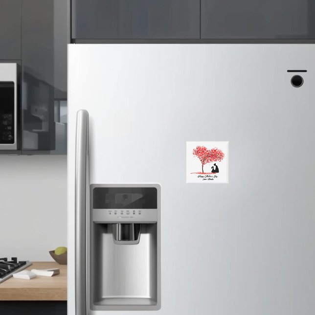 Personalisierter Mutter & Tochter Liebe Magnet (Von Creator hochgeladen)