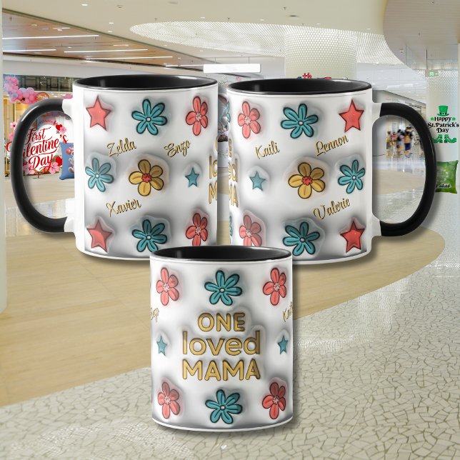 Personalisierter Muttertag "3D-Effekt" Tasse (Von Creator hochgeladen)
