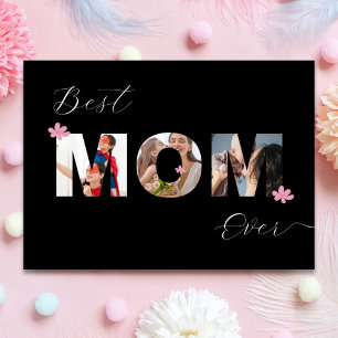 Personalisierter Muttertag Beste MAMA je Fotokarte