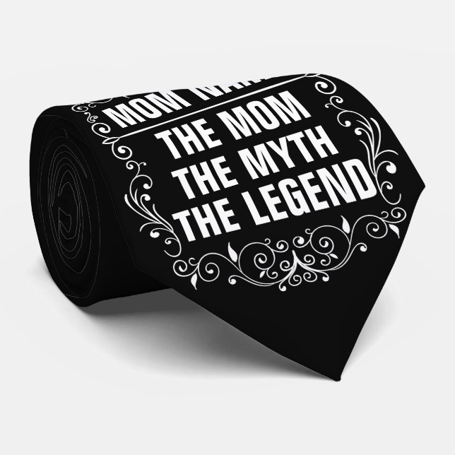 Personalisierter Muttertag Krawatte (Gerollt)