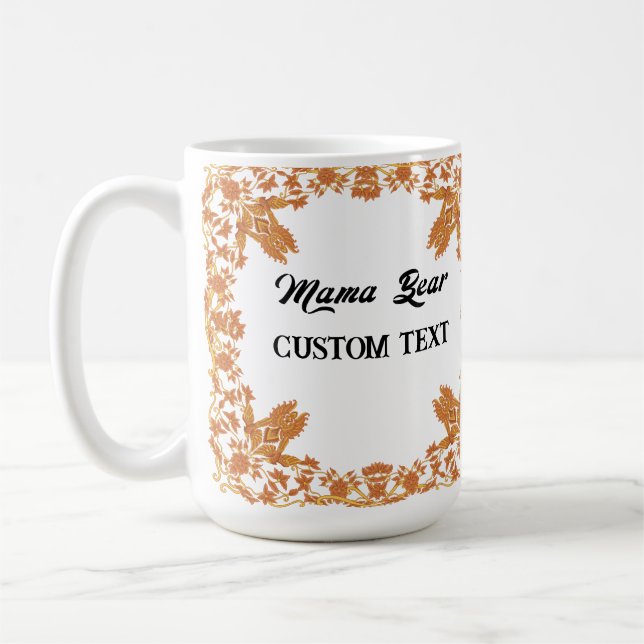 PERSONALISIERTER MÜTTERTAG NAME TASSE (Links)