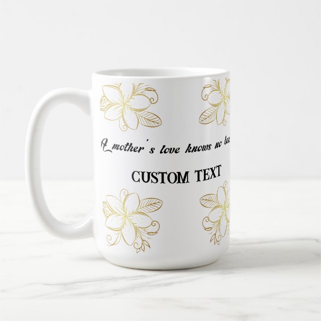 PERSONALISIERTER MÜTTERTAG NAME TASSE (Links)