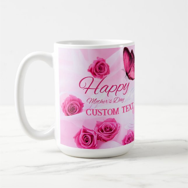 PERSONALISIERTER MÜTTERTAG NAME TASSE (Links)