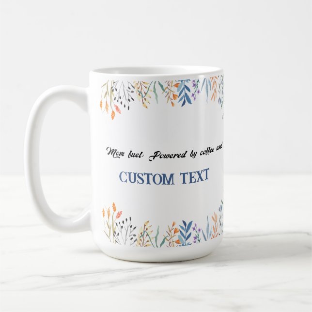 PERSONALISIERTER MÜTTERTAG NAME TASSE (Links)