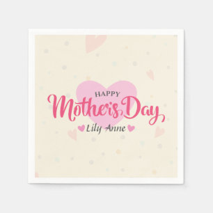 Personalisierter Muttertag   Napkin Serviette