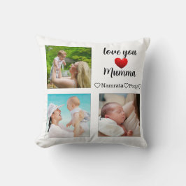 Personalisierter Muttertagsgebet Kissen