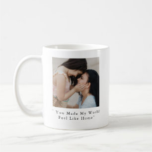Personalisierter Muttertagsgeschenkbecher für Mama Kaffeetasse