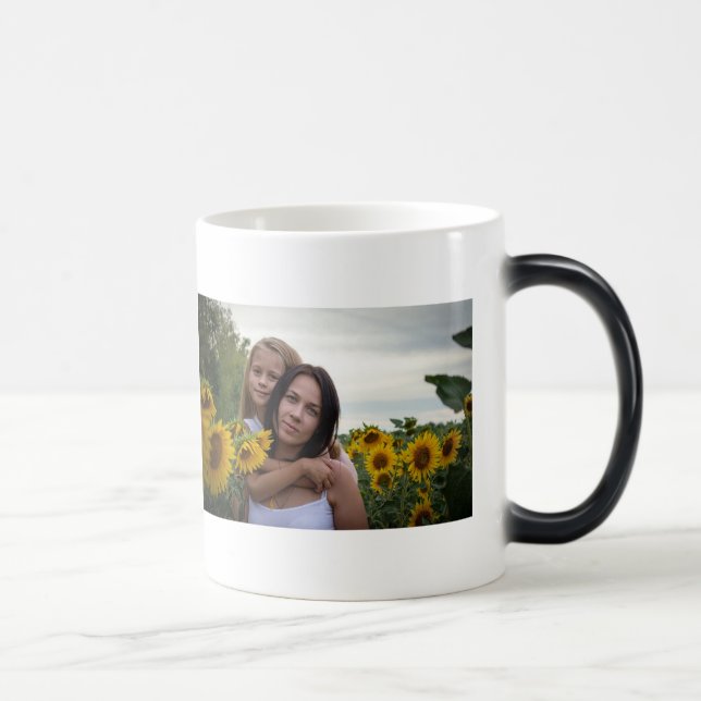 Personalisierter Muttertagsgeschenkbecher Verwandlungstasse (Rechts)