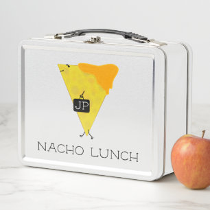 Personalisierter NACHO LUNCH Tortilla Chip mit Käs Metall Lunch Box