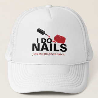 Personalisierter Nageltechniker Truckerkappe