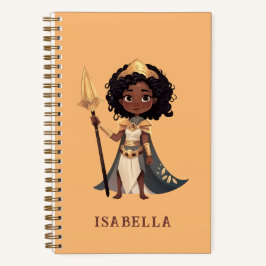 Personalisierter Name Afrikanischer Kleine Ritterk Notizbuch