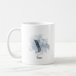 Personalisierter Name Anfangsbuchstabe Y Kaffeetasse
