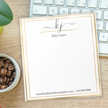 Personalisierter Name | Aus dem Schreibtisch des N