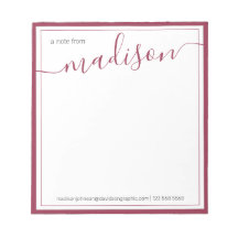 Personalisierter Name aus dem Schreibtisch von