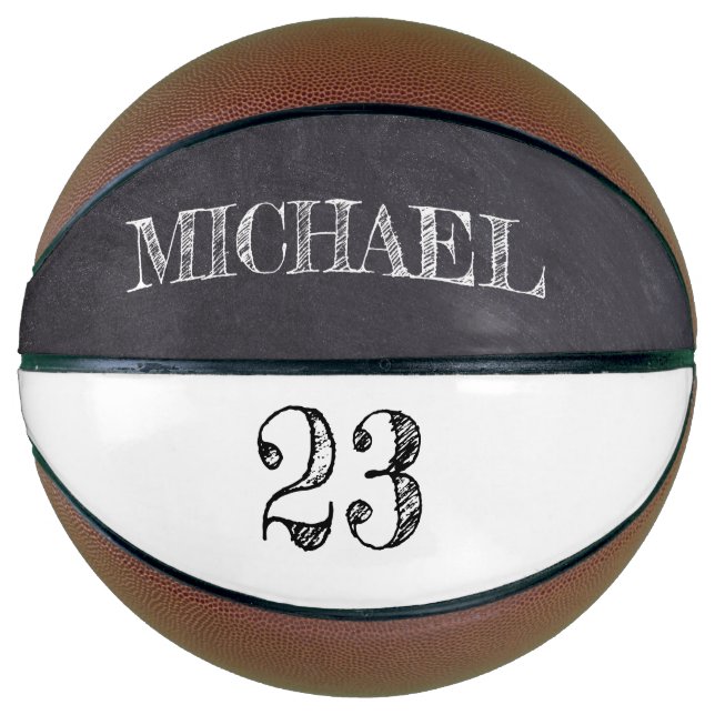 personalisierter Name Ball Player Basketball (Vorderseite)