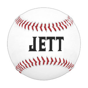 Personalisierter Name Baseball