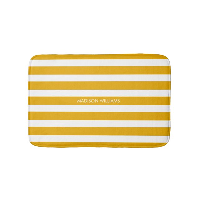 Personalisierter Name Bath Mat Badematte (Vorderseite)