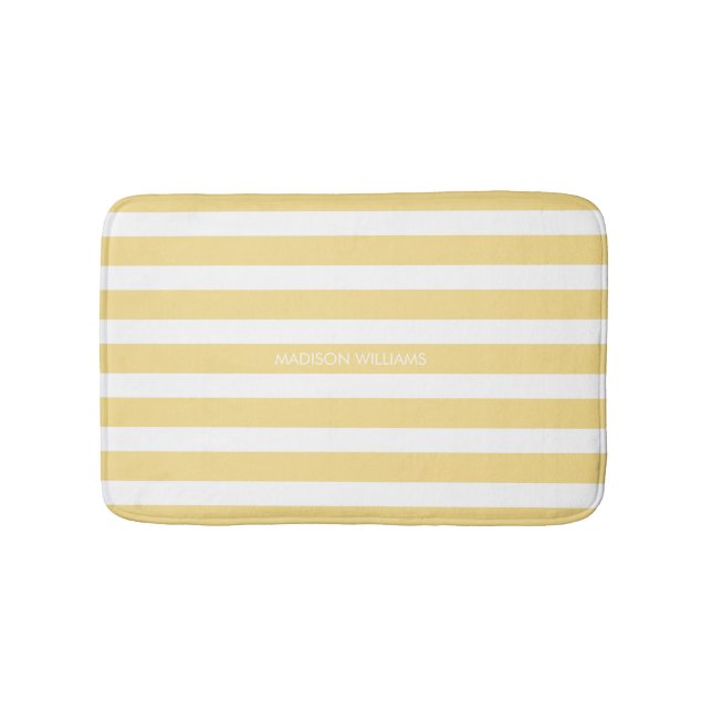 Personalisierter Name Bath Mat Badematte (Vorderseite)