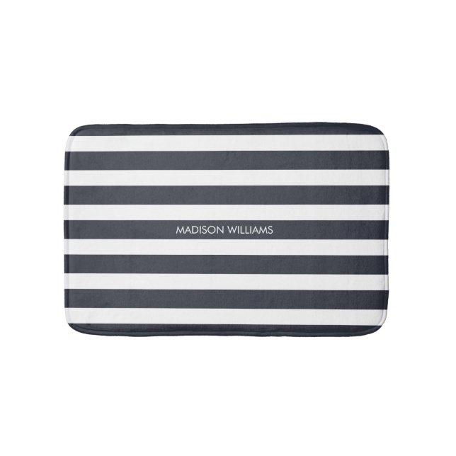 Personalisierter Name Bath Mat Badematte (Vorderseite)