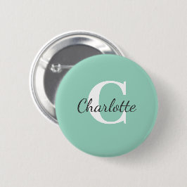 Personalisierter Name Benutzerdefiniertes Minimali Button
