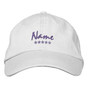 Personalisierter Name Bestickte Baseballkappe