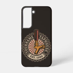 Personalisierter NAME Bierbrauerei Bar Samsung Galaxy Hülle