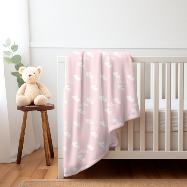 Personalisierter Name Blanket Baby Geschenk Tochte Sherpadecke (Von Creator hochgeladen)