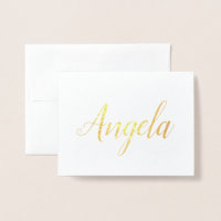 Personalisierter Name | Bridesmaid | Angela