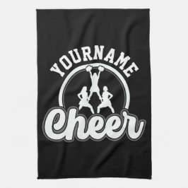 Personalisierter NAME Cheer Team Varsity Cheerlead Geschirrtuch