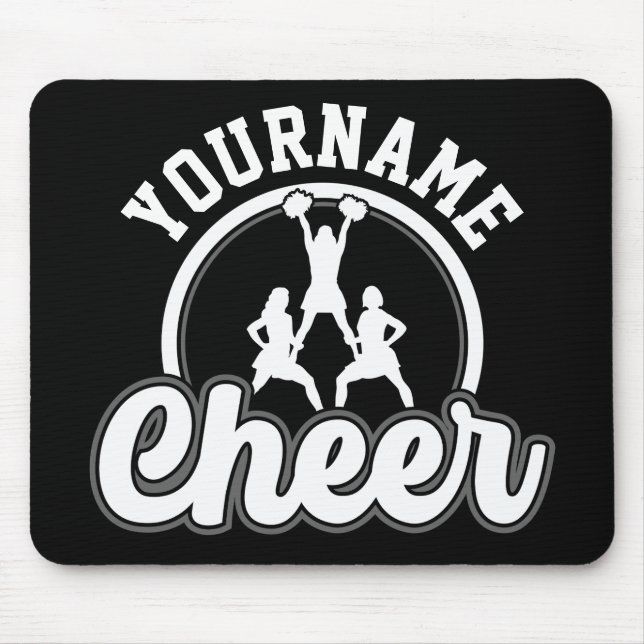 Personalisierter NAME Cheer Team Varsity Cheerlead Mousepad (Vorne)
