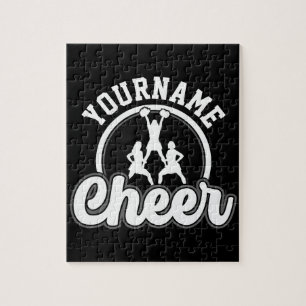 Personalisierter NAME Cheer Team Varsity Cheerlead Puzzle