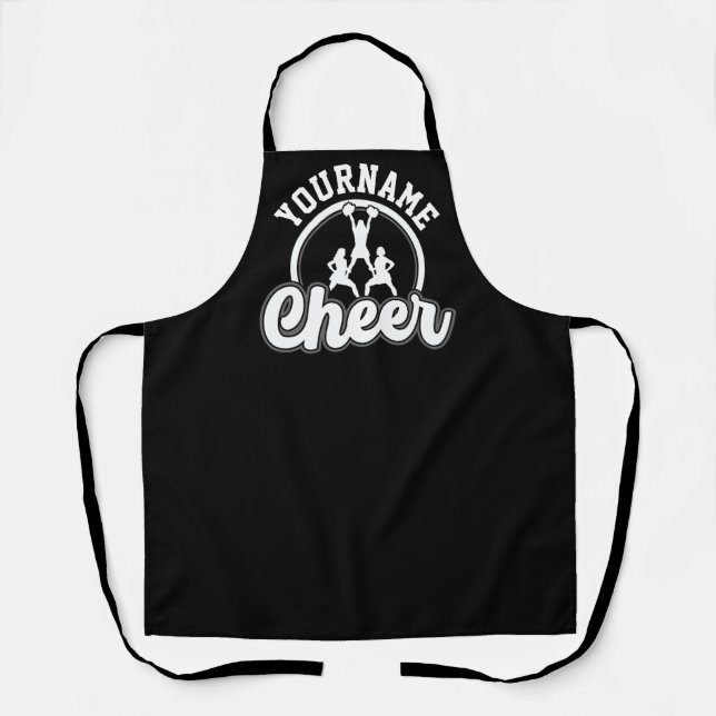 Personalisierter NAME Cheer Team Varsity Cheerlead Schürze (Vorderseite)