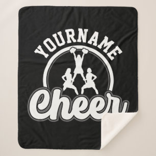 Personalisierter NAME Cheer Team Varsity Cheerlead Sherpadecke